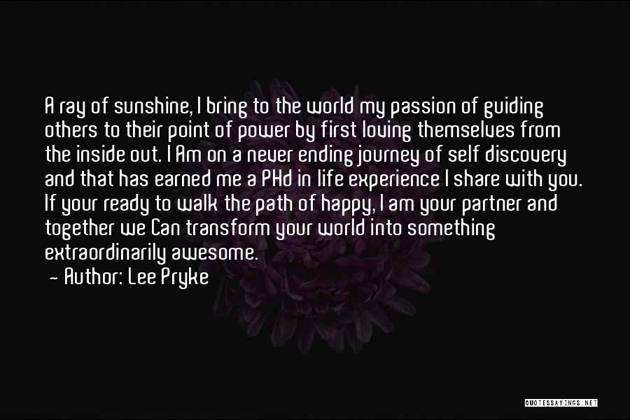 Life Partner Love Quotes By Lee Pryke