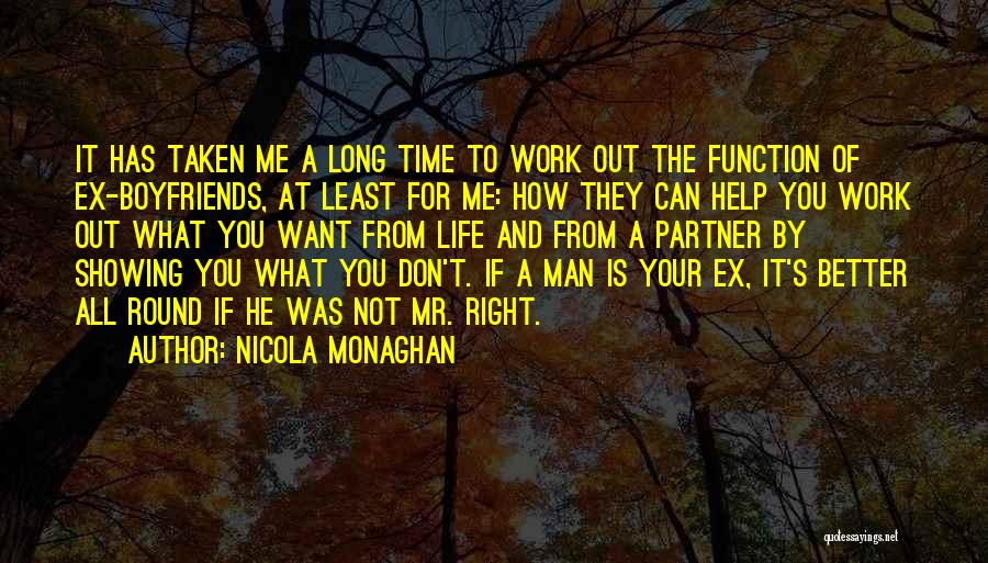 Life Partner Quotes By Nicola Monaghan