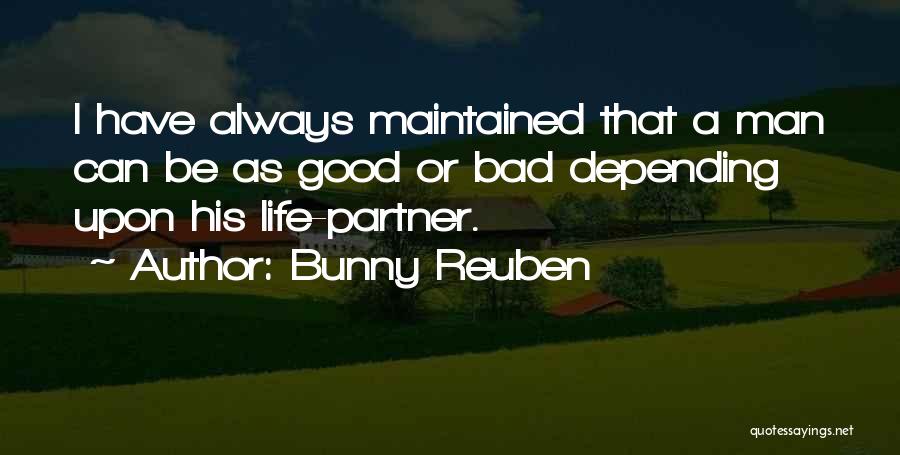 Life Partners Quotes By Bunny Reuben