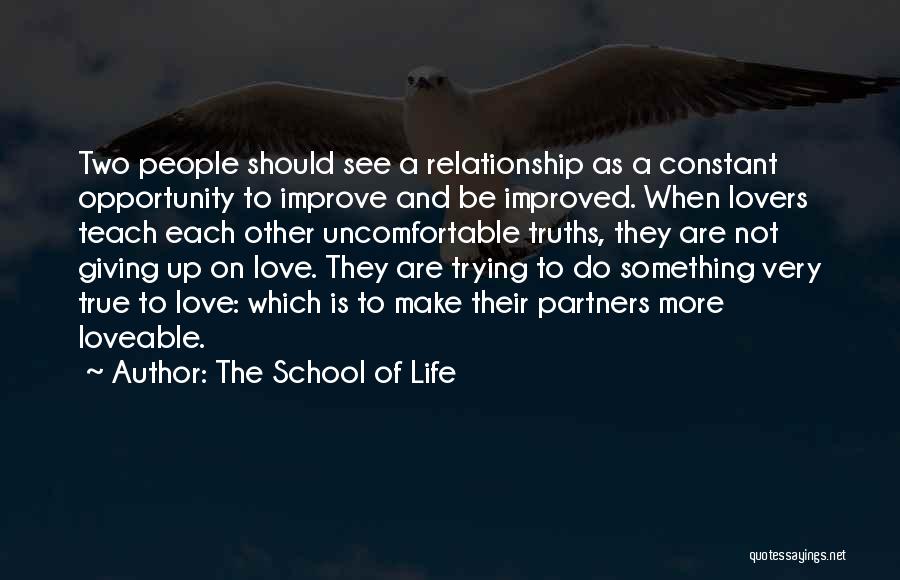 Life Partners Quotes By The School Of Life