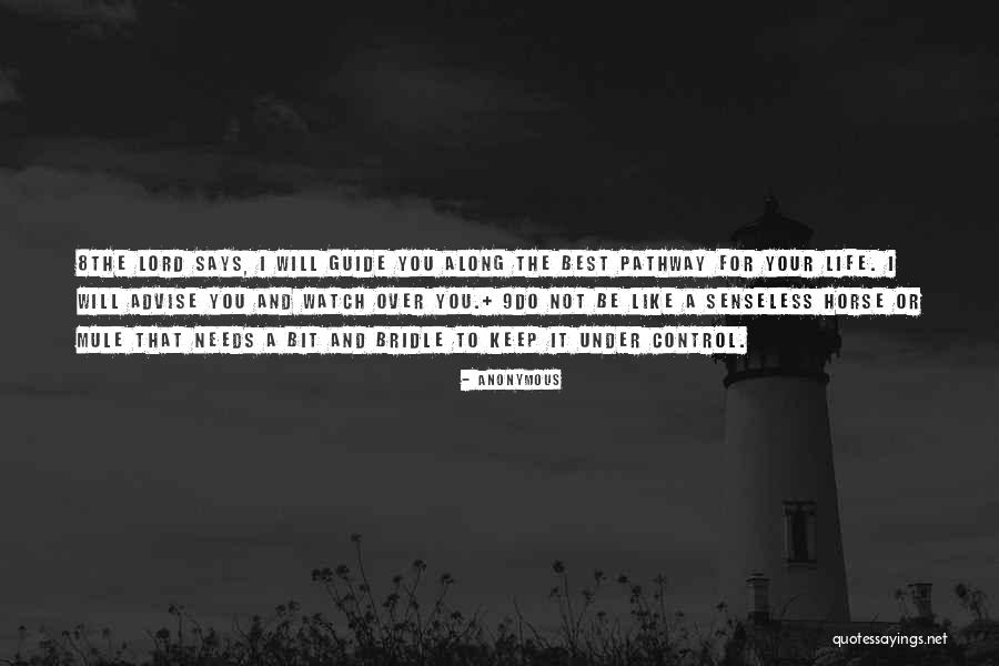 Life Pathway Quotes By Anonymous