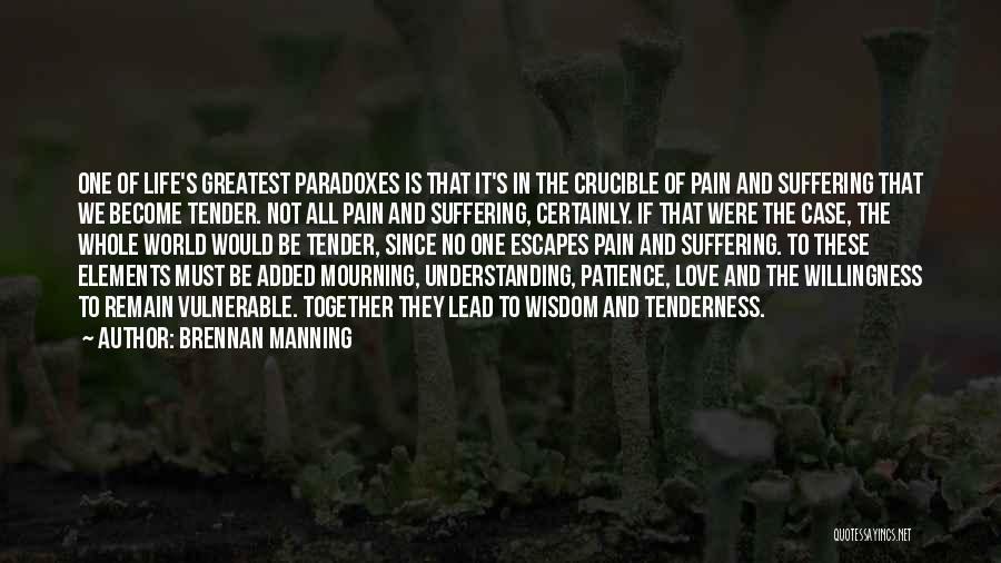 Life Patience Quotes By Brennan Manning