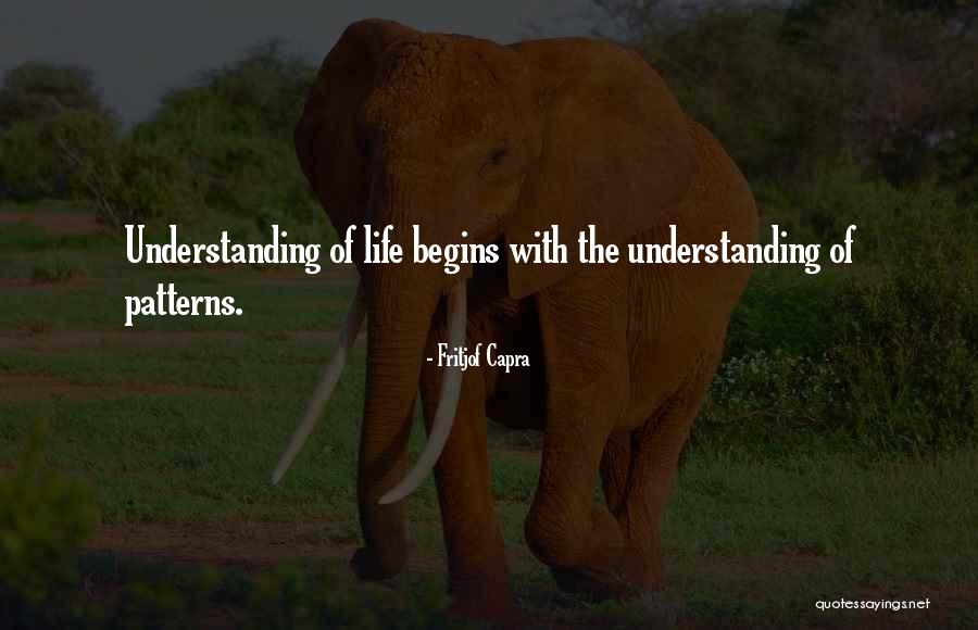 Life Patterns Quotes By Fritjof Capra Life Patterns Quotes By Fritjof Capra