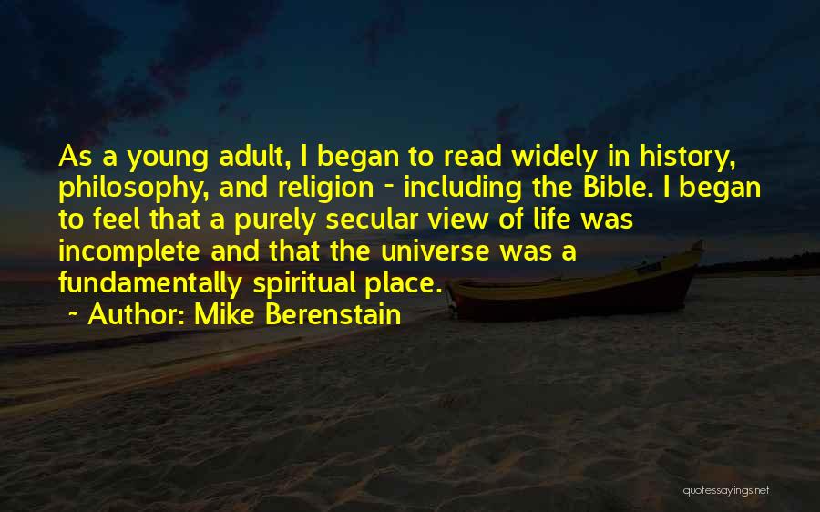 Life Philosophy Bible Quotes By Mike Berenstain