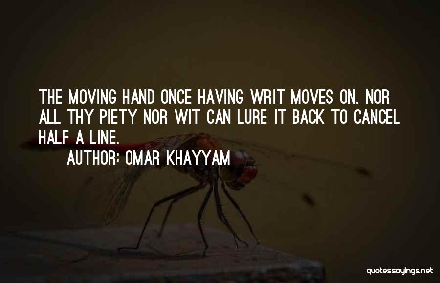 Life Piety Quotes By Omar Khayyam