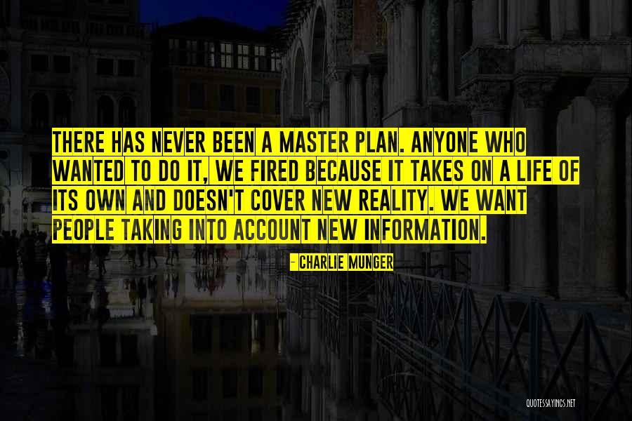 Life Plan Quotes By Charlie Munger Life Plan Quotes By Charlie Munger