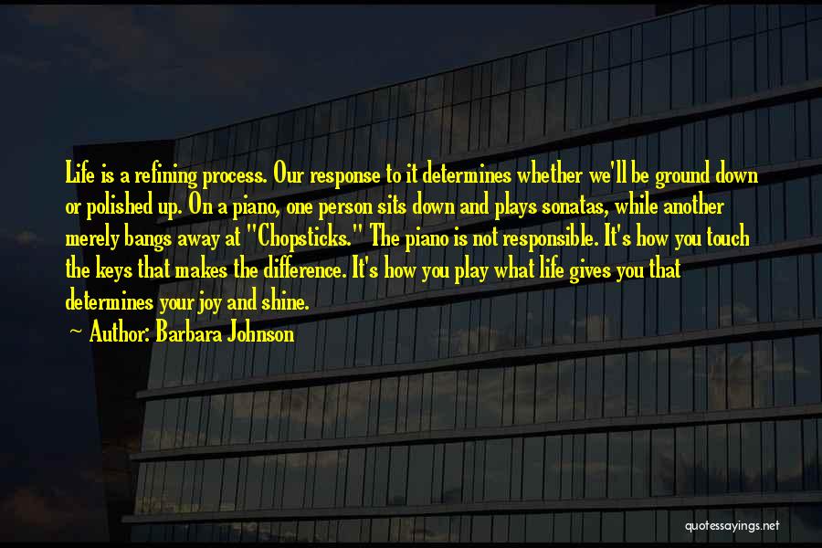 Life Plays With Us Quotes By Barbara Johnson