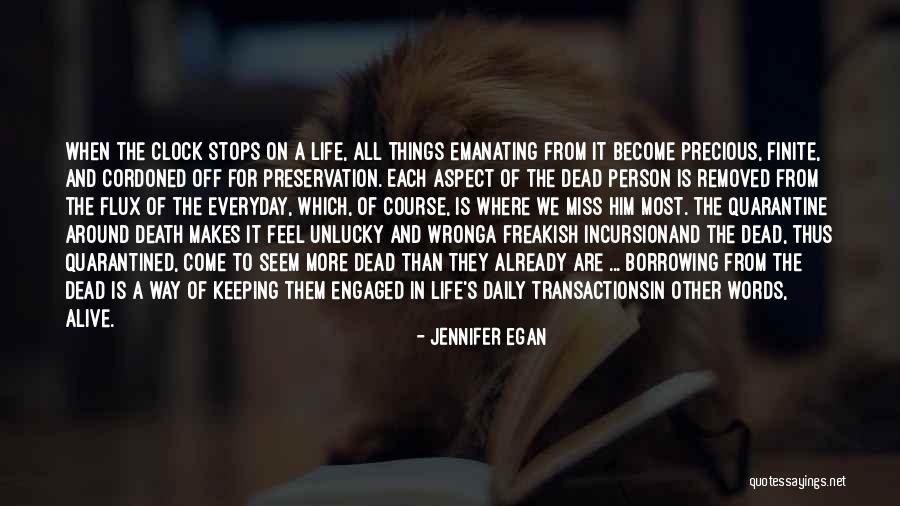 Life Preservation Quotes By Jennifer Egan Life Preservation Quotes By Jennifer Egan