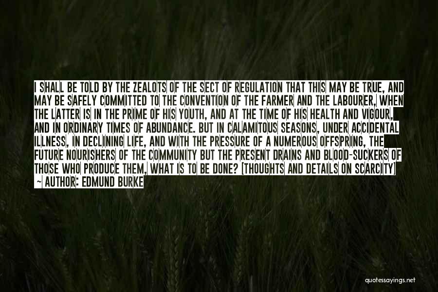 Life Pressure Quotes By Edmund Burke