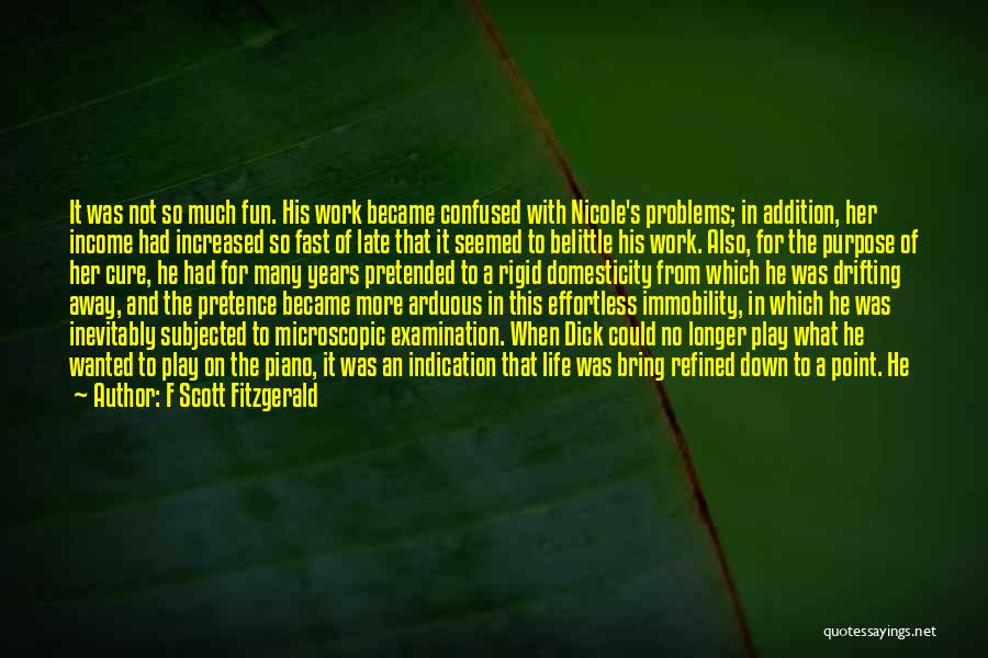Life Pretence Quotes By F Scott Fitzgerald
