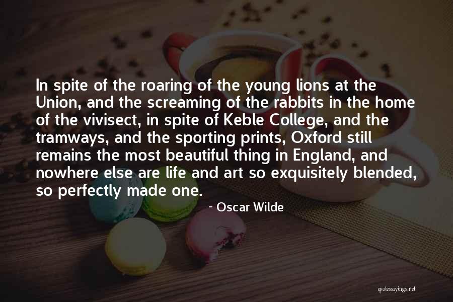 Life Prints Quotes By Oscar Wilde