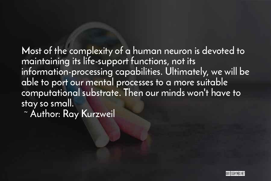 Life Processes Quotes By Ray Kurzweil