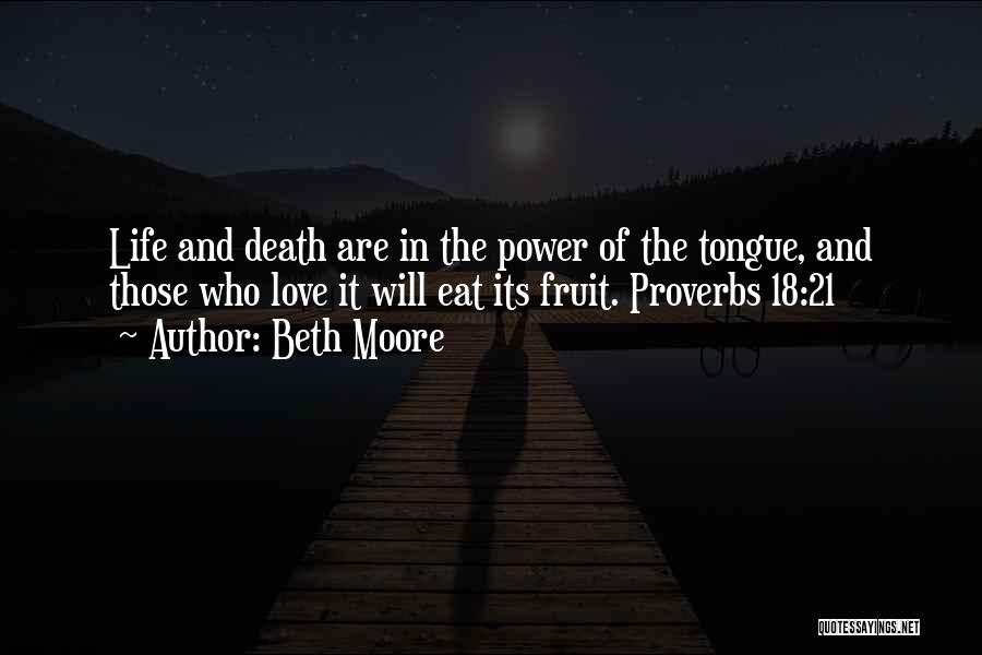 Life Proverbs Quotes By Beth Moore