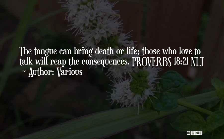 Life Proverbs Quotes By Various