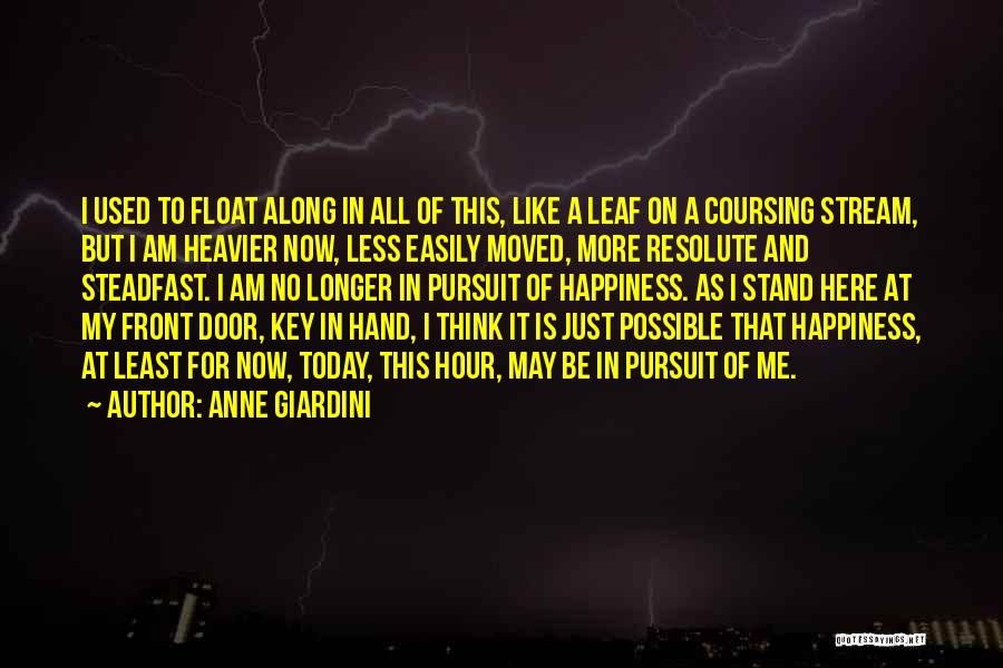Life Pursuit Of Happiness Quotes By Anne Giardini