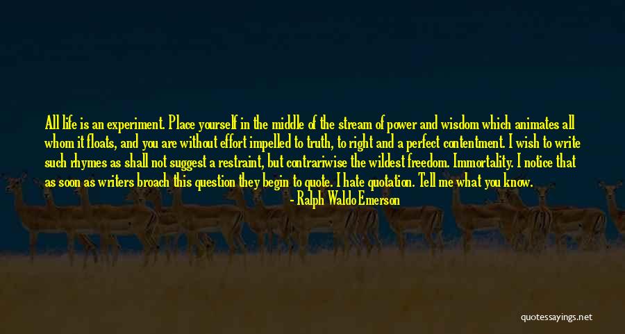 Life Quotation Quotes By Ralph Waldo Emerson Life Quotation Quotes By Ralph Waldo Emerson