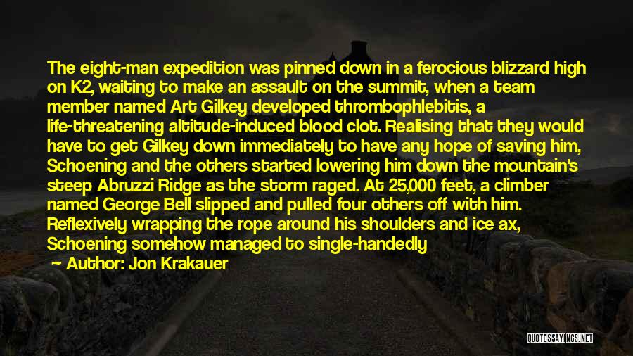 Life Realising Quotes By Jon Krakauer