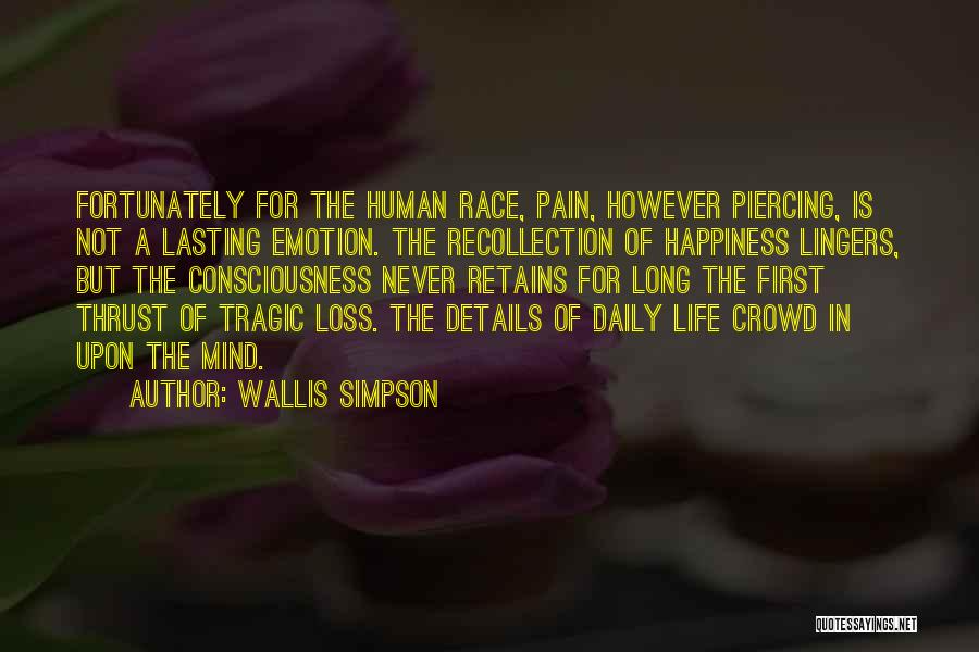 Life Recollection Quotes By Wallis Simpson