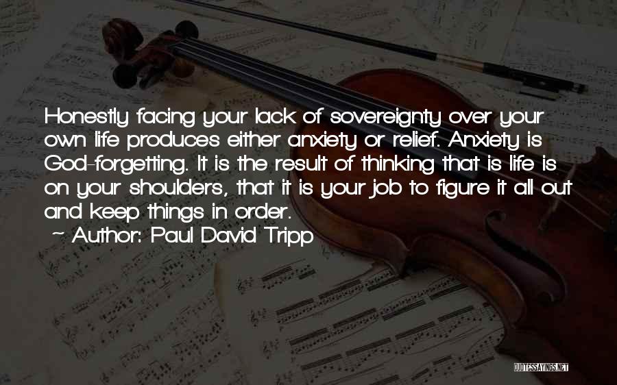 Life Relief Quotes By Paul David Tripp