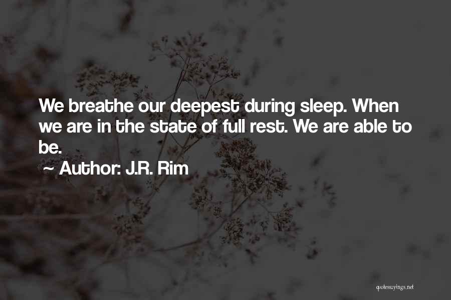 Life Restoration Quotes By J.R. Rim