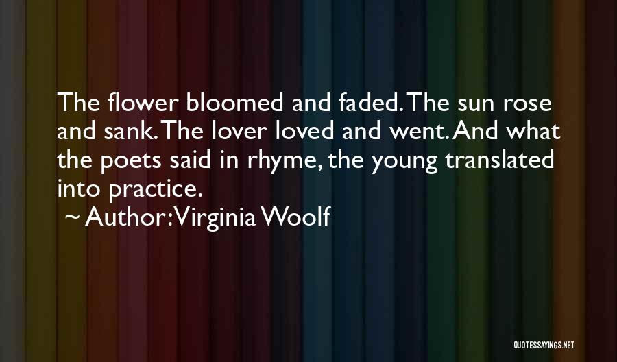 Life Rhyme Quotes By Virginia Woolf