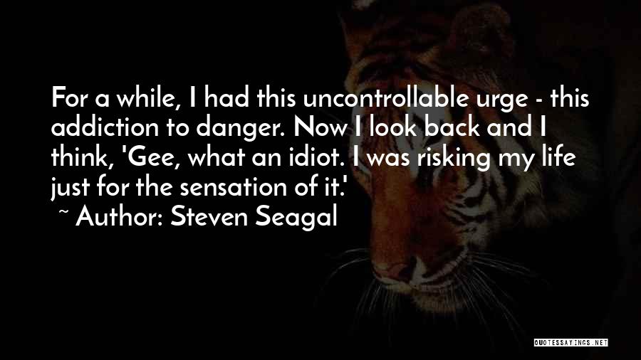 Life Risking Quotes By Steven Seagal