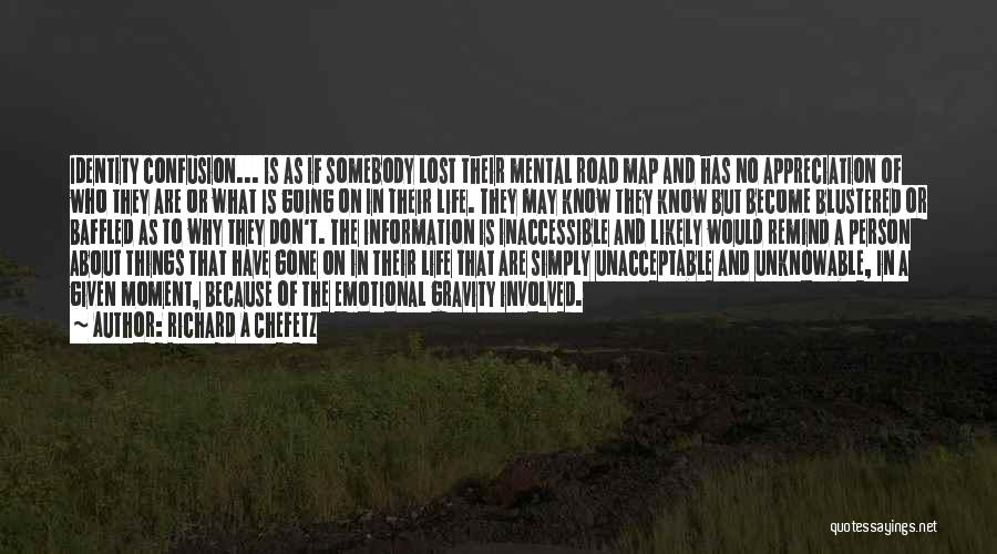 Life Road Map Quotes By Richard A Chefetz