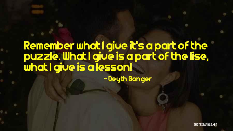 Life S Lesson Quotes By Deyth Banger Life S Lesson Quotes By Deyth Banger