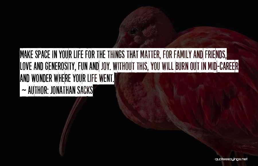 Life Sacks Quotes By Jonathan Sacks
