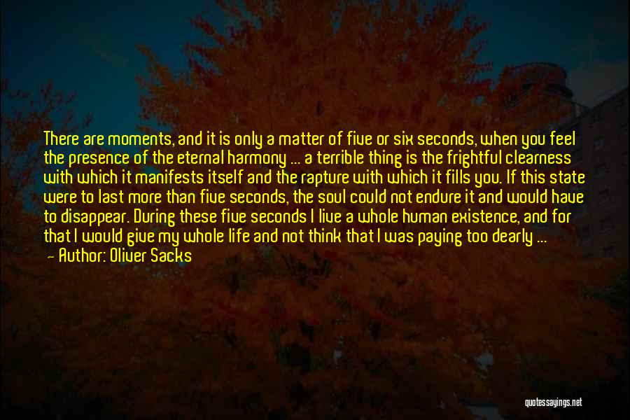 Life Sacks Quotes By Oliver Sacks