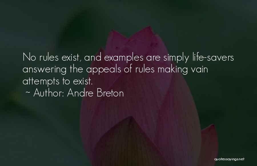 Life Savers Quotes By Andre Breton