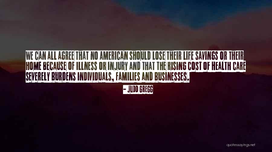 Life Savings Quotes By Judd Gregg Life Savings Quotes By Judd Gregg