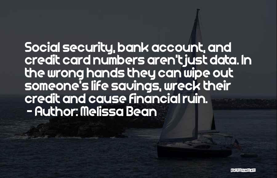Life Savings Quotes By Melissa Bean