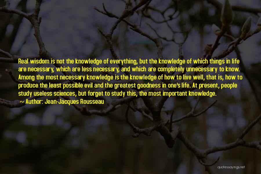 Life Sciences Quotes By Jean-Jacques Rousseau