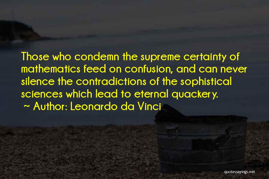 Life Sciences Quotes By Leonardo Da Vinci