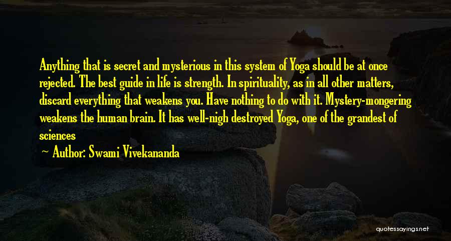 Life Sciences Quotes By Swami Vivekananda