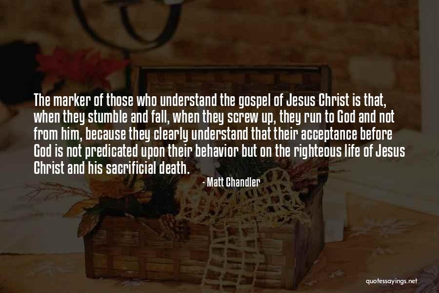 Life Screw Up Quotes By Matt Chandler Life Screw Up Quotes By Matt Chandler