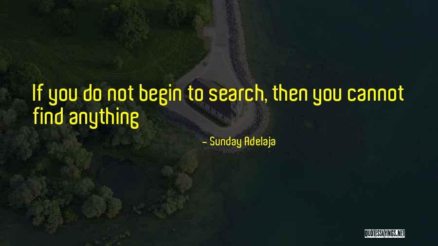 Life Search Quotes By Sunday Adelaja