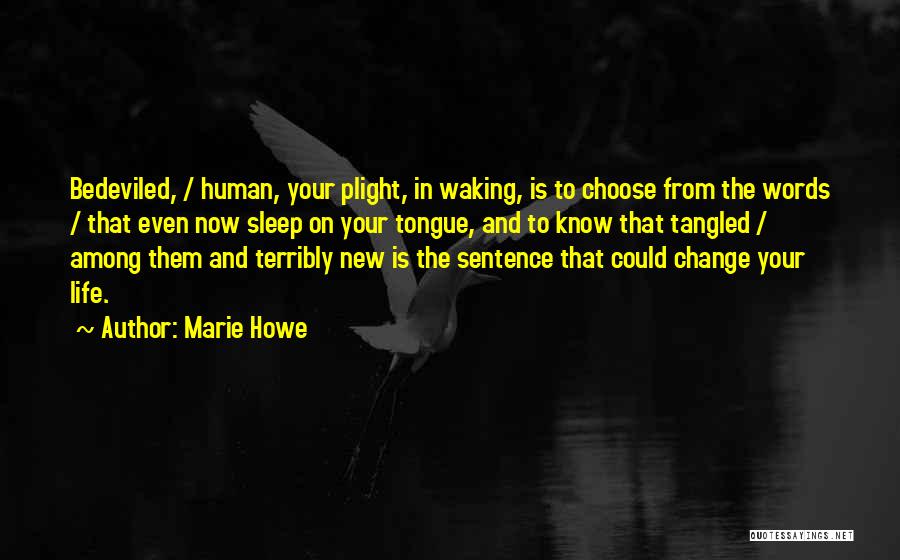 Life Sentence Quotes By Marie Howe