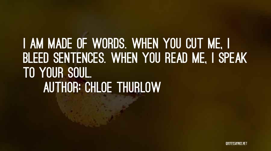 Life Sentences Quotes By Chloe Thurlow