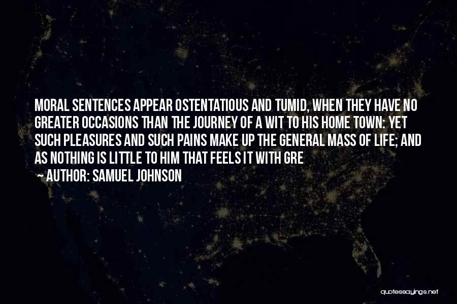 Life Sentences Quotes By Samuel Johnson