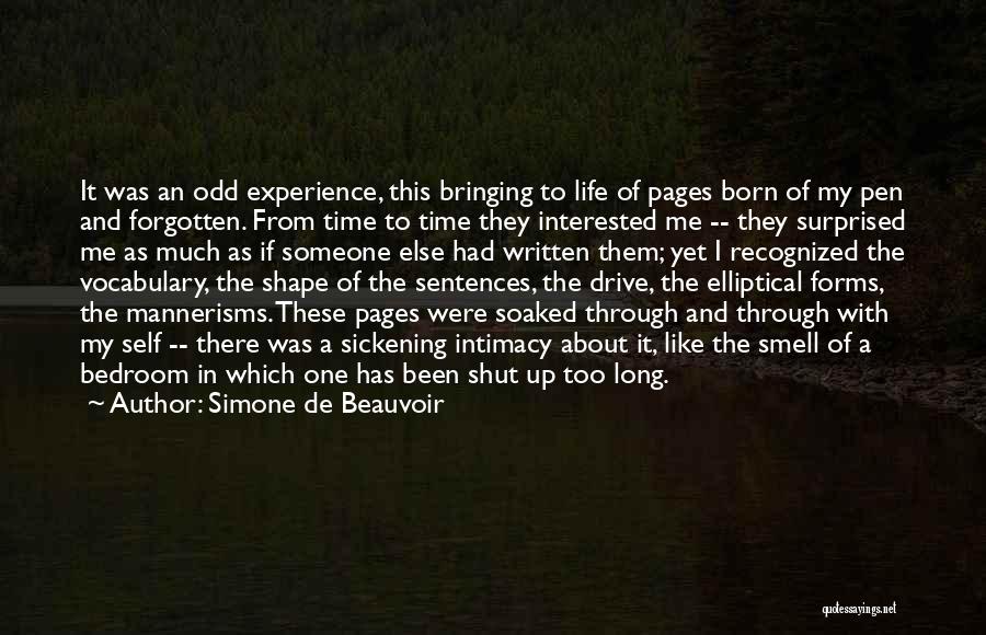 Life Sentences Quotes By Simone De Beauvoir