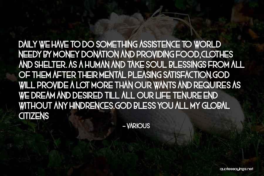 Life Shelter Quotes By Various Life Shelter Quotes By Various