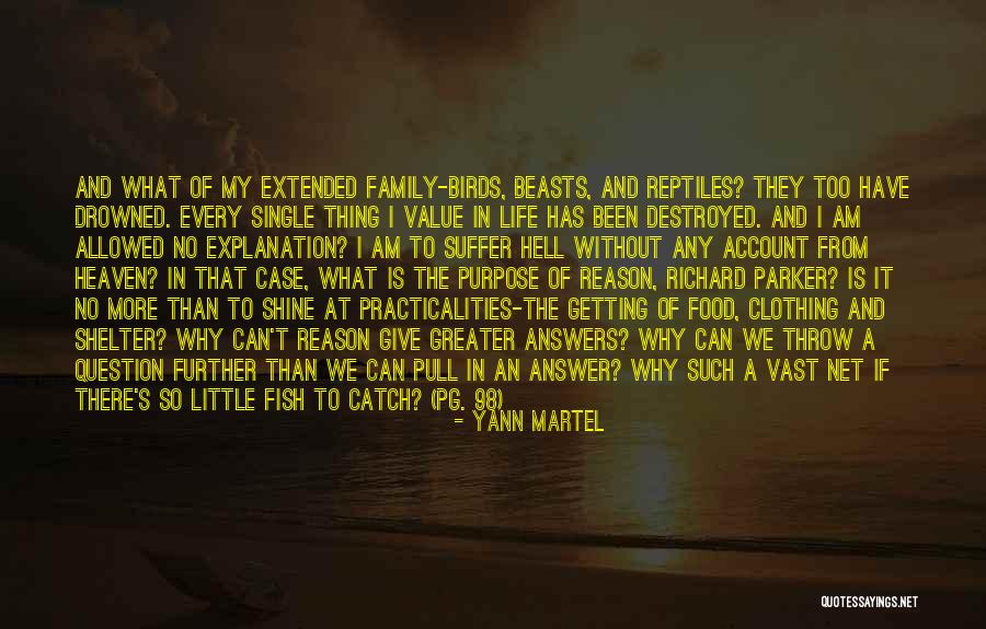 Life Shelter Quotes By Yann Martel