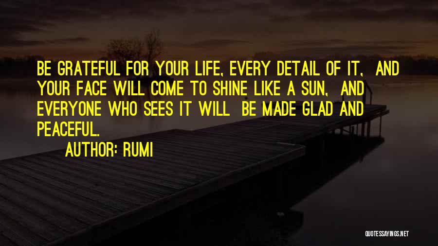 Life Shine Quotes By Rumi
