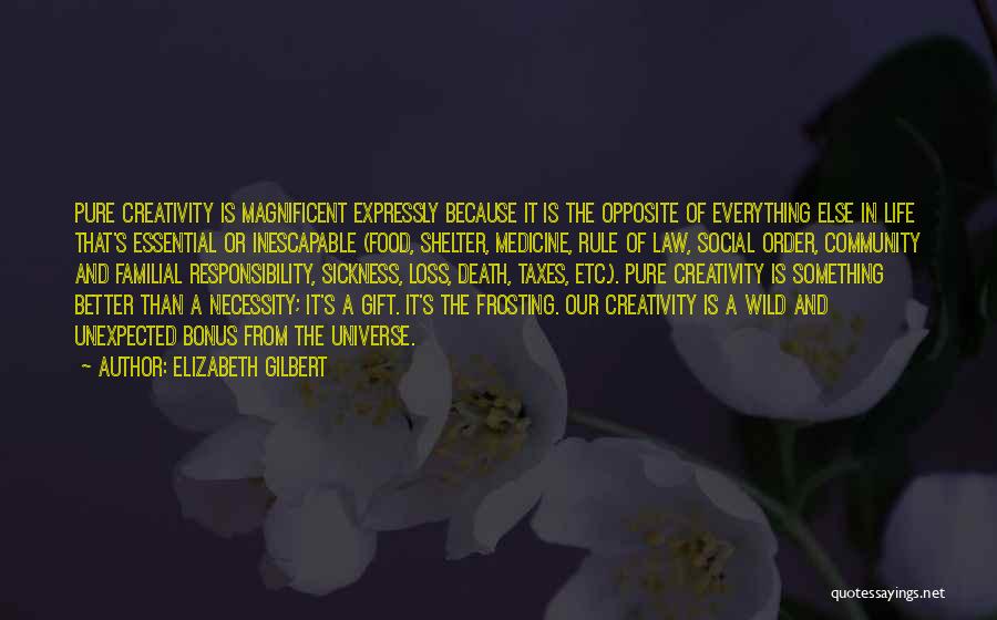 Life Sickness Quotes By Elizabeth Gilbert