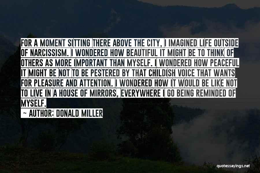 Life Sitting Quotes By Donald Miller