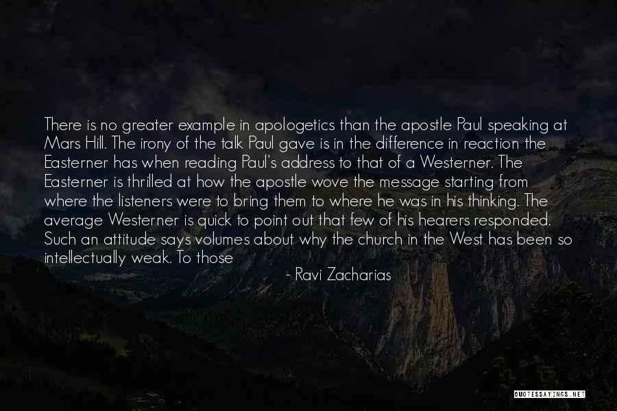 Life Size Quotes By Ravi Zacharias