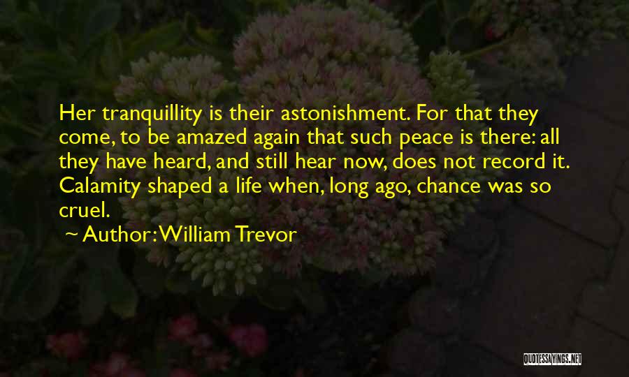 Life So Cruel Quotes By William Trevor