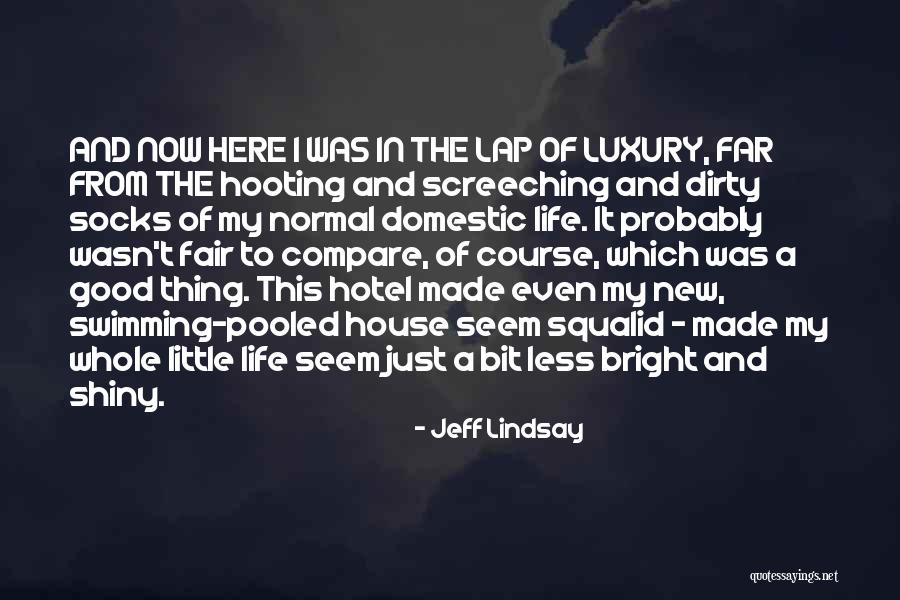 Life Socks Quotes By Jeff Lindsay